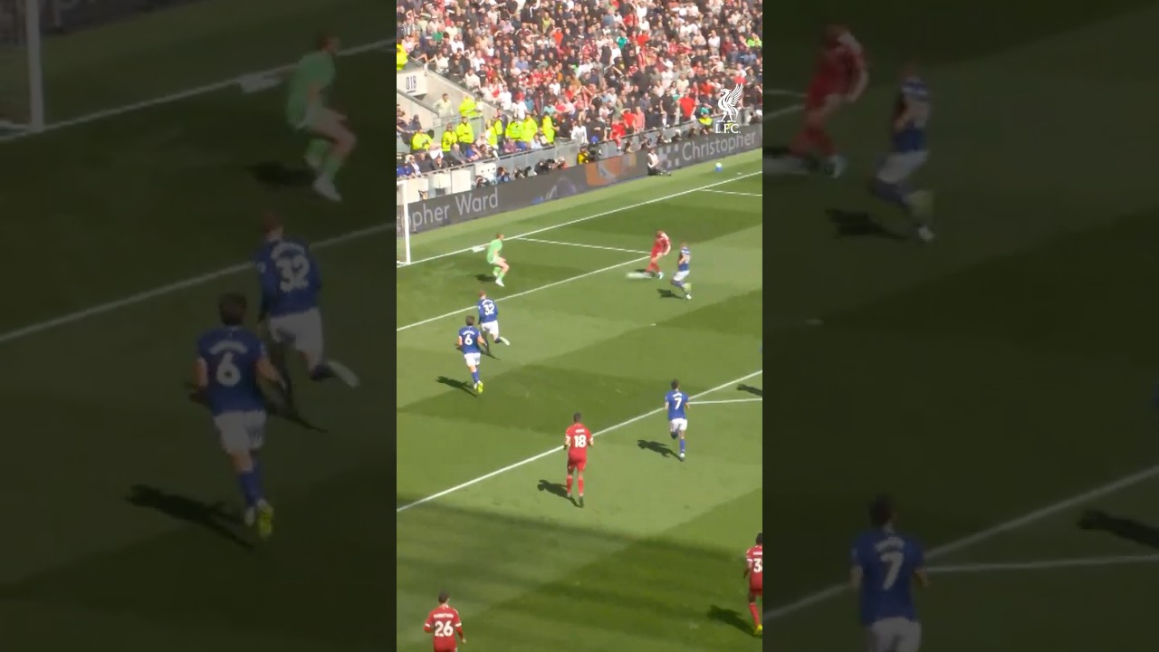 Salah's Merseyside Derby Goal 👑 ❤️