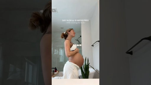 DAY VLOG 35 weeks preg!!!