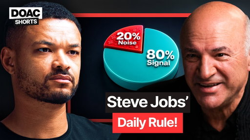 Steve Jobs' Productivity Hack For Extreme Focus | Signal To Noise Ratio