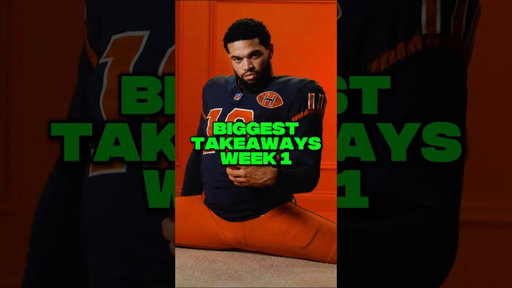 Biggest Fantasy Football Takeaways Week 1