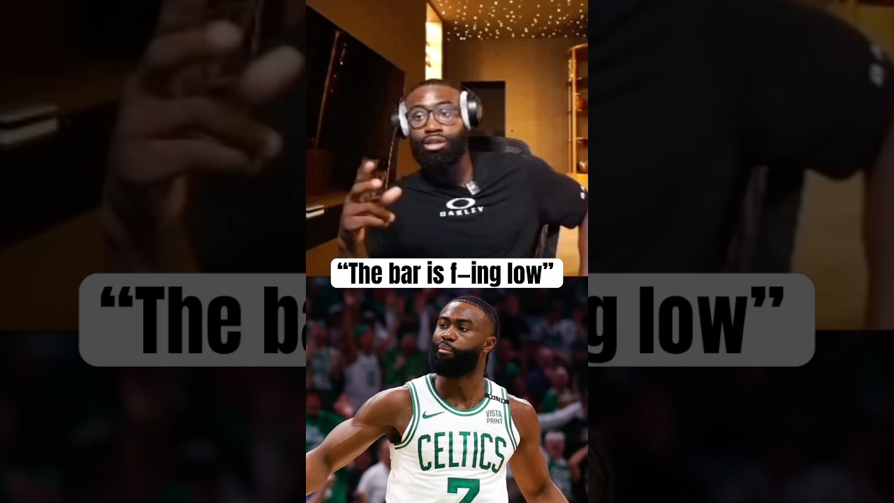 Jaylen Brown on reports that he says he’s the “smartest person in the room”