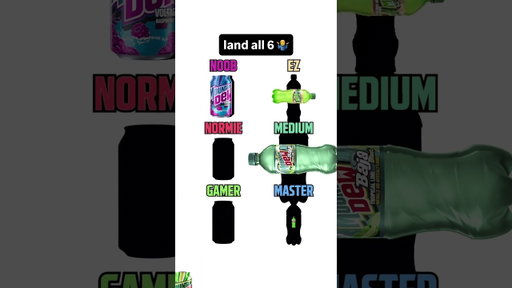 Land all 6 #mountaindew #bajablast