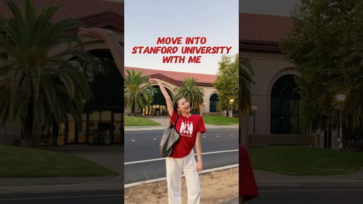 Move Into Stanford With Me!! ✨ #collegelife #university #stanford #vlog #dorm #study #movein