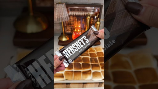 asmr air fryer s’mores🍫🎃 #asmr #recipe #fall #food #aesthetic #satisfying #cozy #shorts #viral