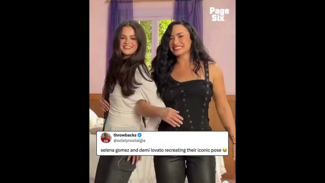 Selena Gomez and Demi Lovato honor their decades-long friendship in Rare Beauty campaign #shorts