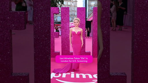 Lexi Minetree shined at the U.K. special screening of ‘Elle’ in London today.(📸: Getty Images)