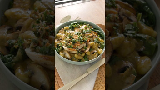 A Taste of Texas - Savory Chicken Gnocchi & Pecan Gremolata