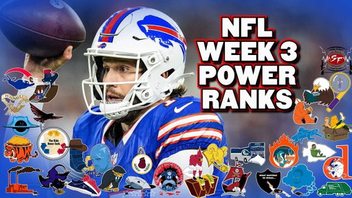 Very Honest NFL Power Rankings: Week 3