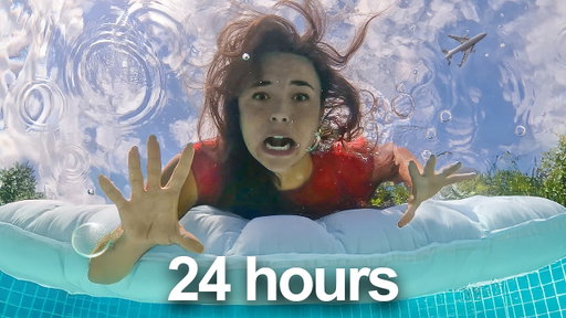 I Lived in My Pool for 24 Hours