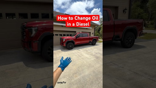 How to PROPERLY Change Oil in a Diesel (My 1st New Truck)