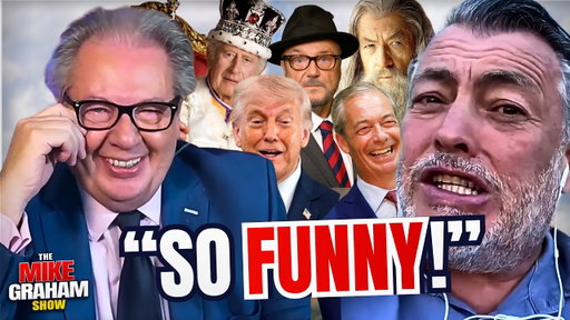 Trump And Farage Impressions Send Mike Graham In STITCHES | Lewis MacLeod