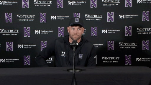 Football - Oregon at Northwestern Postgame Press Conference (9/13/25)