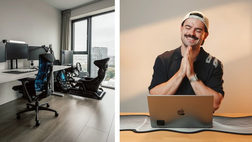 Reacting To Your Crazy Sim Racing Setups