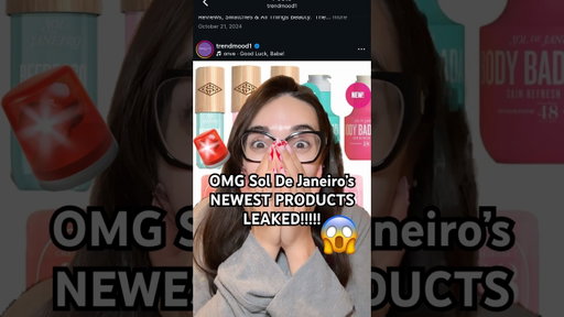 10 new Sol De Janeiro products?!! OMG 😳  ✨ #fypシ゚viral#fyp #skincare #fypviral #preppy #soldejaneiro
