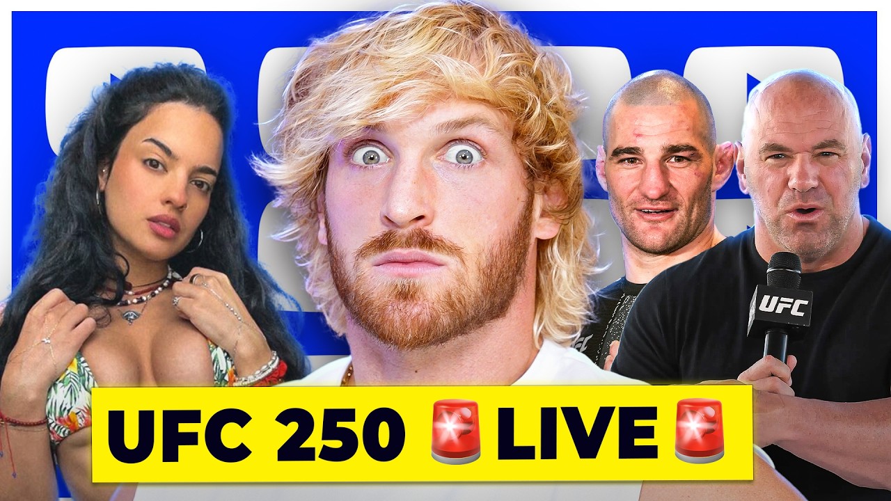 Logan Paul on Dana White ARRESTING Sean Strickland, Nina Drama Dating Arman, Topuria KNOCKED OUT