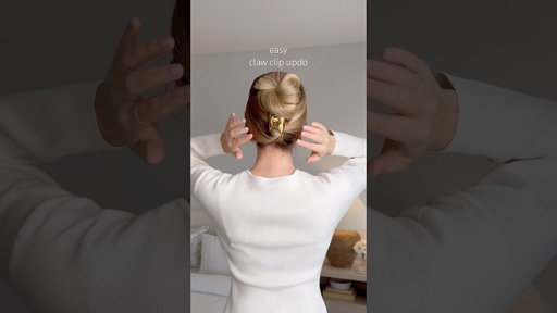 QUICK CLAW CLIP UPDO❤️