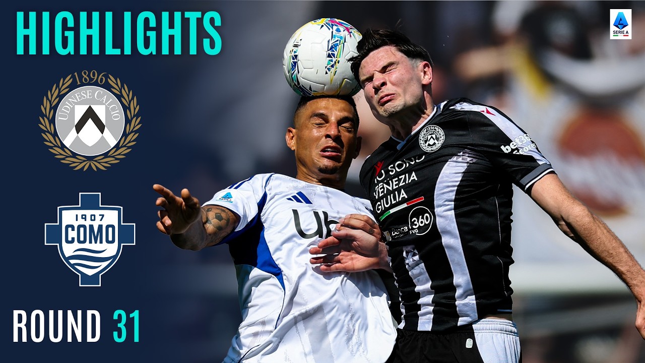 Como Halt in Udine | UDINESE-COMO | HIGHLIGHTS | Serie A 2025/26