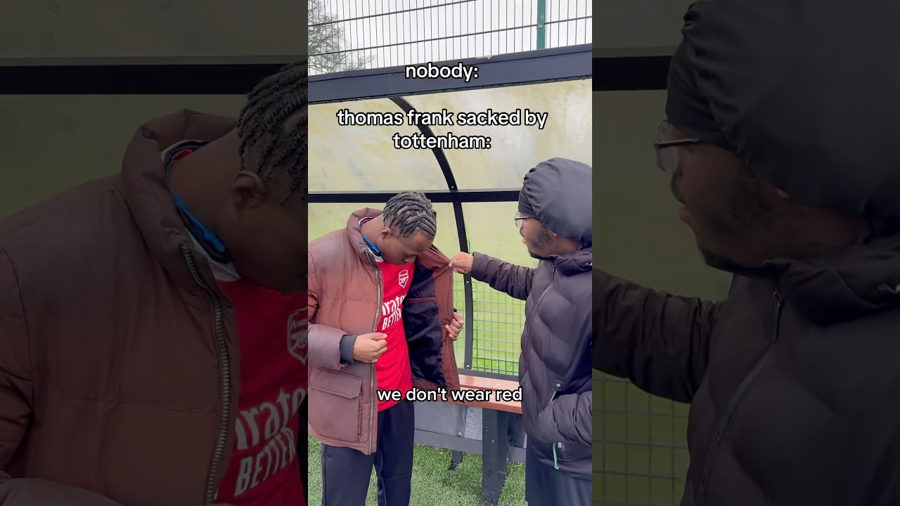 Thomas Frank SACKED By Tottenham #football #footballshorts #soccer #funny