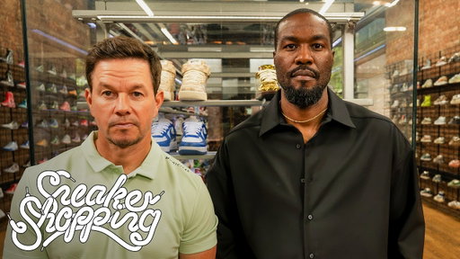 Mark Wahlberg and Yahya Abdul-Mateen II Go Sneaker Shopping With Complex