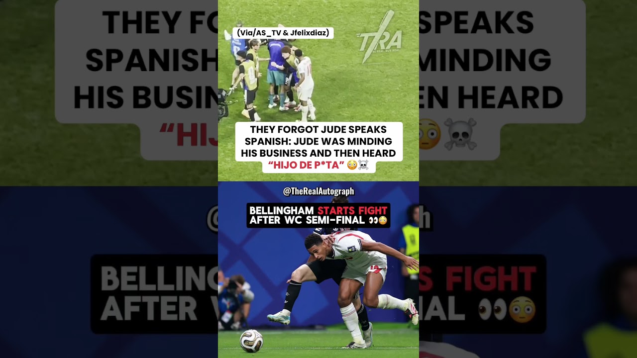😳 Jude Bellingham DID NOT like what he heard during Argentinas Celebration 😭☠️ #judebellingham