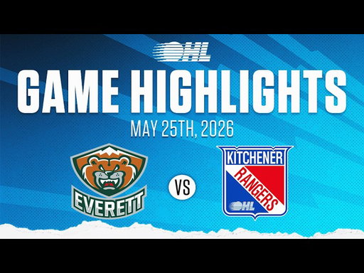 Memorial Cup Highlights: Everett Silvertips @ Kitchener Rangers May 25th, 2026