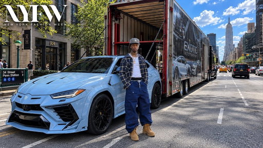 I WRAPPED MY URUS & SHIPPED IT TO NEW YORK FOR FASHION WEEK..