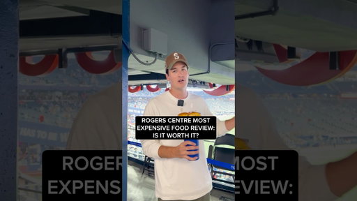 We tried the MOST EXPENSIVE food item at the Toronto Blue Jays game