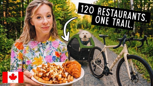 Canada Built a 146-Mile Bike Trail Where Every Stop is a Restaurant