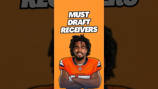 3 Must Draft League Winning WRs
