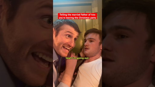 New Dads At The Christmas Party