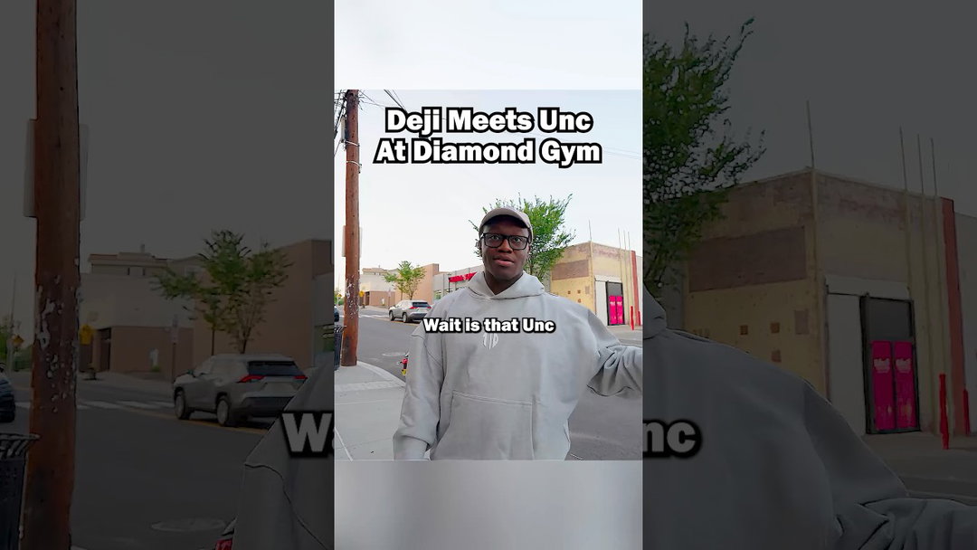 Deji meets Unc At Diamond Gym #shorts