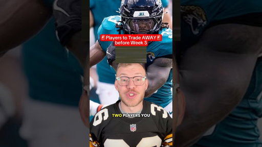 Sell High Before Week 5 #fantasyfootball