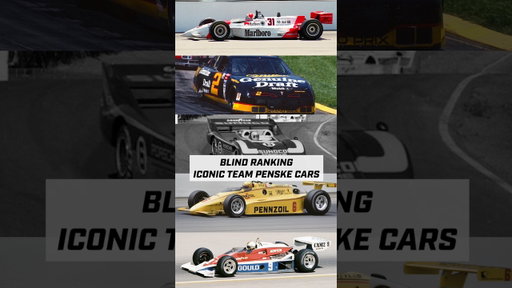 Put 'em to the test. We had our drivers blind rank iconic Team Penske cars. #Penske60