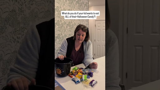 This is only like 10% a joke My favorite mom tip for the Halloween season: Let your kids