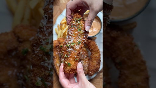 Garlic Parmesan chicken tenders