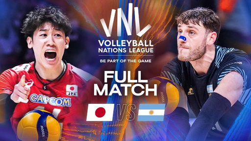 Japan 🇯🇵 vs. Argentina 🇦🇷 | VNL 2025 - Full Match | Week 3
