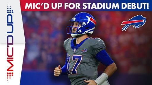 Josh Allen Mic'd Up For First Time Ever At New Highmark Stadium! | Buffalo Bills