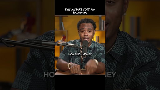 This mistake cost him 5 Million USD
