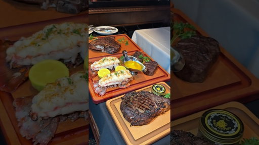The dinner cart at Golden Steer in Las Vegas @GoldenSteerSteakhouse