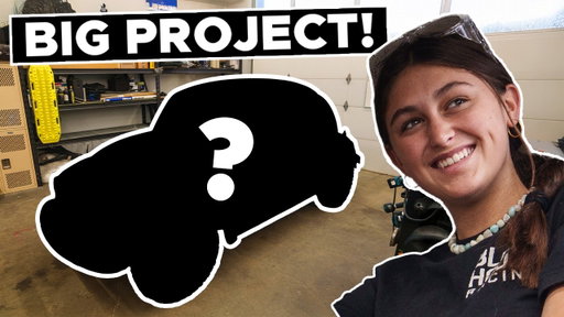 Surprising Kira Block With Her First Project Car!