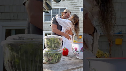 Salad lovers 🥗 #couple #salad #cute #girlfriend #love