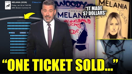 Melania FUMES After Kimmel Mocks DISASTER Movie Opening