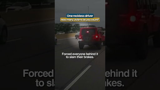 One Reckless Driver: How Many Victims Do You Count?