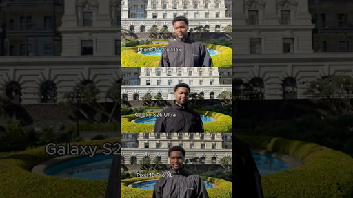 Samsung Galaxy S26 Ultra vs iPhone 17 Pro Max vs Google Pixel 10 Pro XL Camera Test