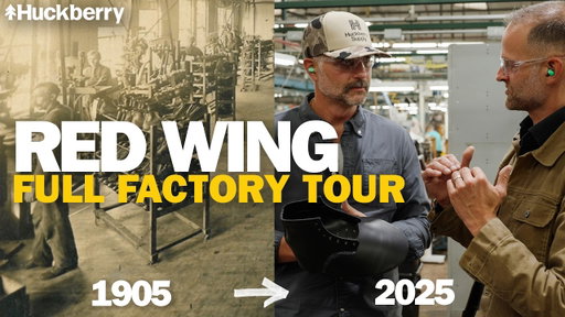 We Got an Exclusive Look Inside Red Wing’s American Boot Factory | Behind The Brand: Red Wing