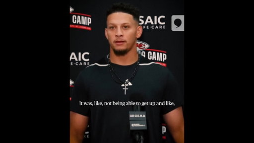 After tearing his ACL, Chiefs QB Patrick Mahomes’ kids leave him messages ahead of his return