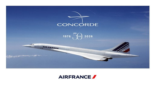 Air France célèbre le 50ème anniversaire du premier vol commercial du Concorde