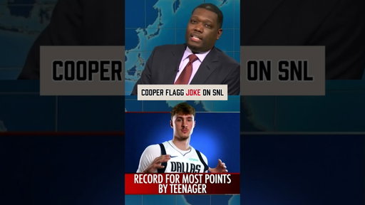Cooper Flagg Joke On SNL From Michael Che