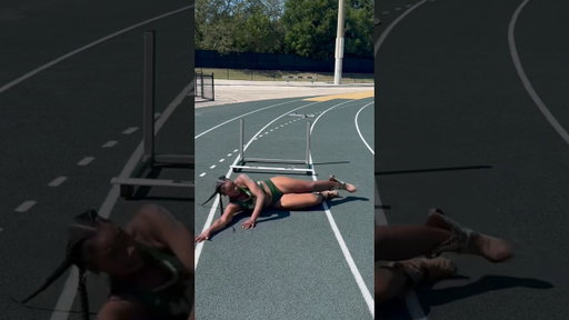 Idk what Sydney was talking about, this is footage from my 2024 Olympics training 😭😭