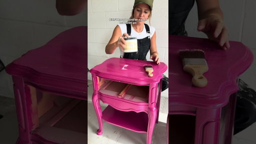 Beginner friendly nightstand makeover! ✨ #furnitureflip #furnituremakeover #furniture #diy